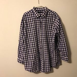 Men’s plaid shirt